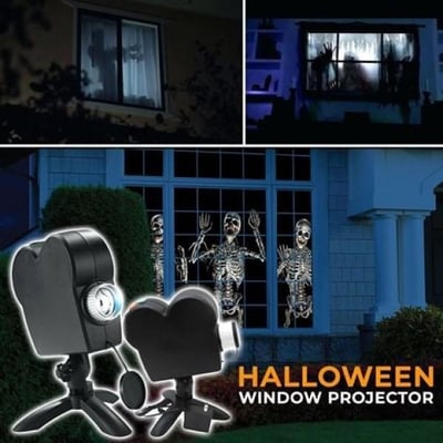 Spook 'n Sparkle Window Holographic Projector