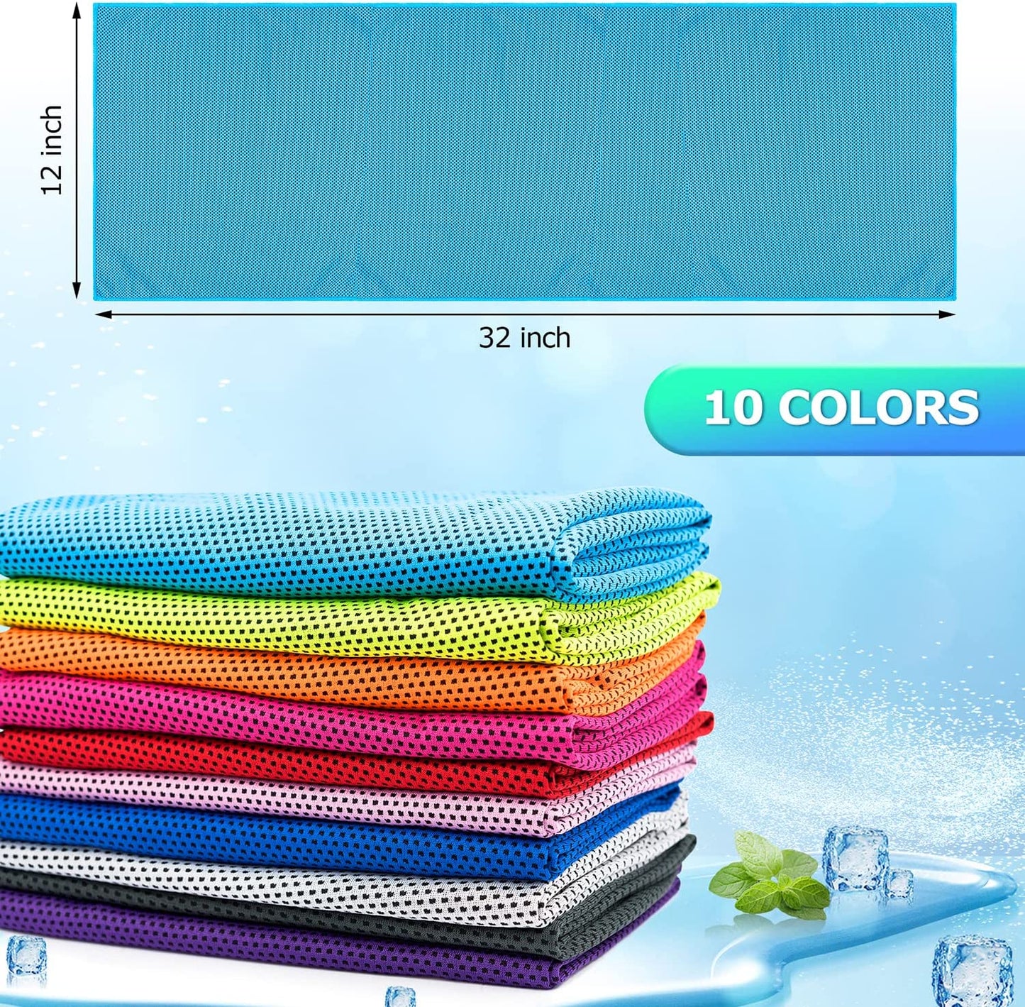 Cooling Workout Towel Ice for Neck