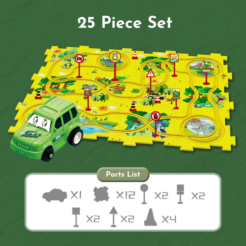 RaceReady™ Children's Puzzle Track Set