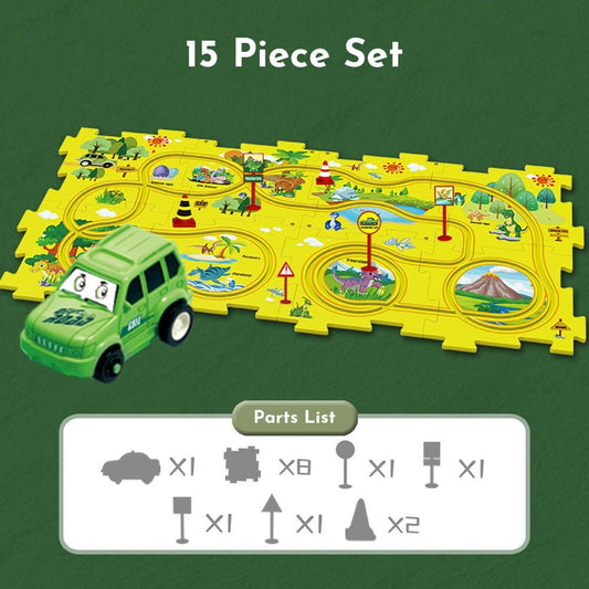 RaceReady™ Children's Puzzle Track Set