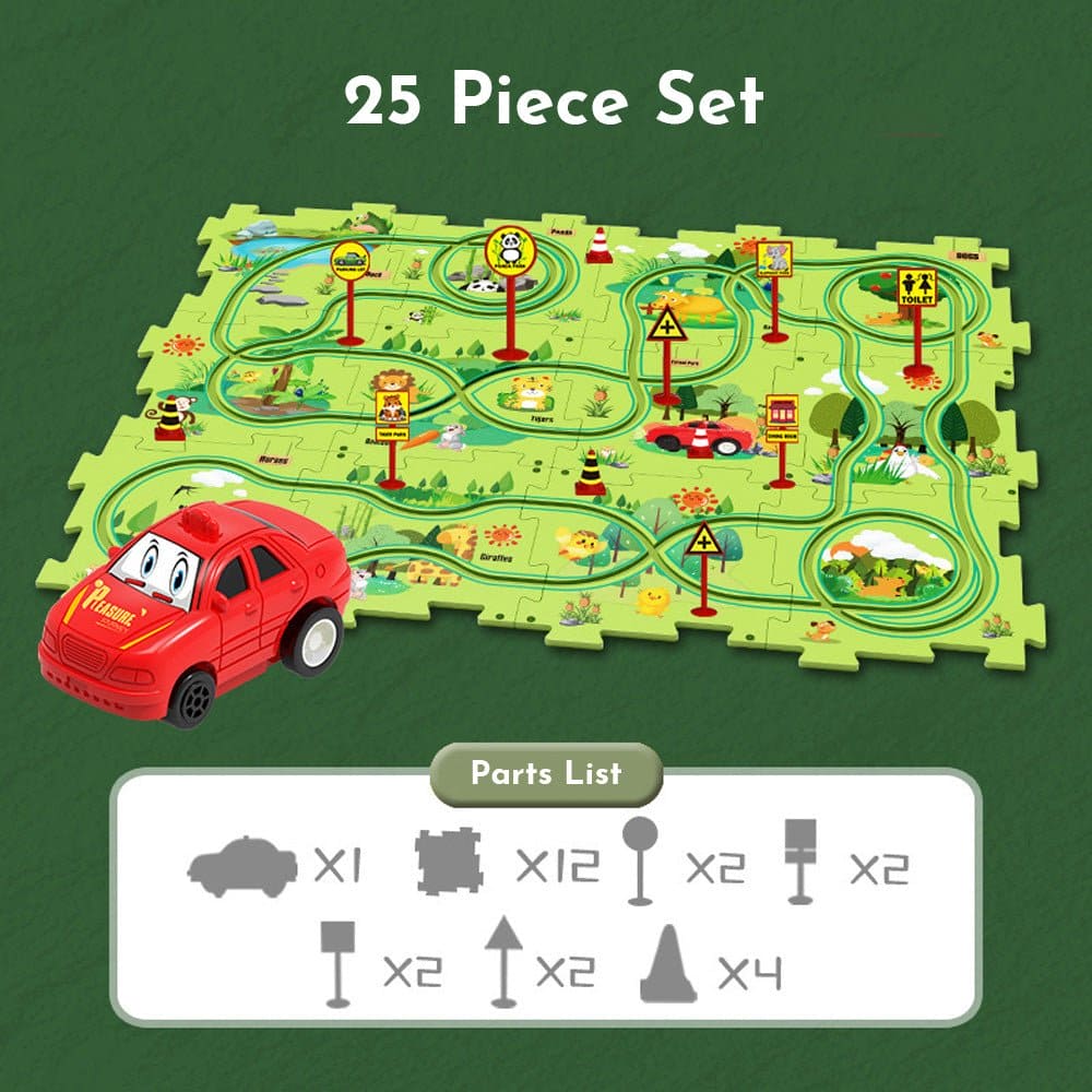 RaceReady™ Children's Puzzle Track Set