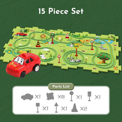 RaceReady™ Children's Puzzle Track Set