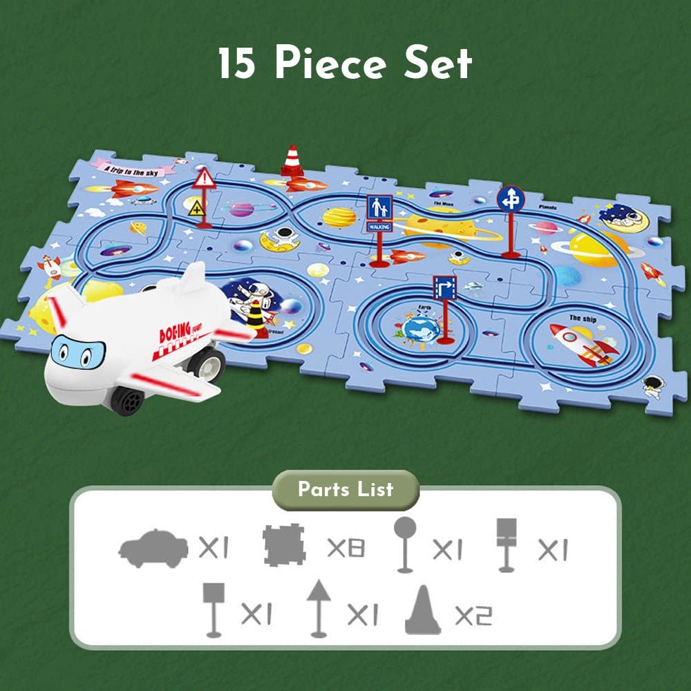 RaceReady™ Children's Puzzle Track Set