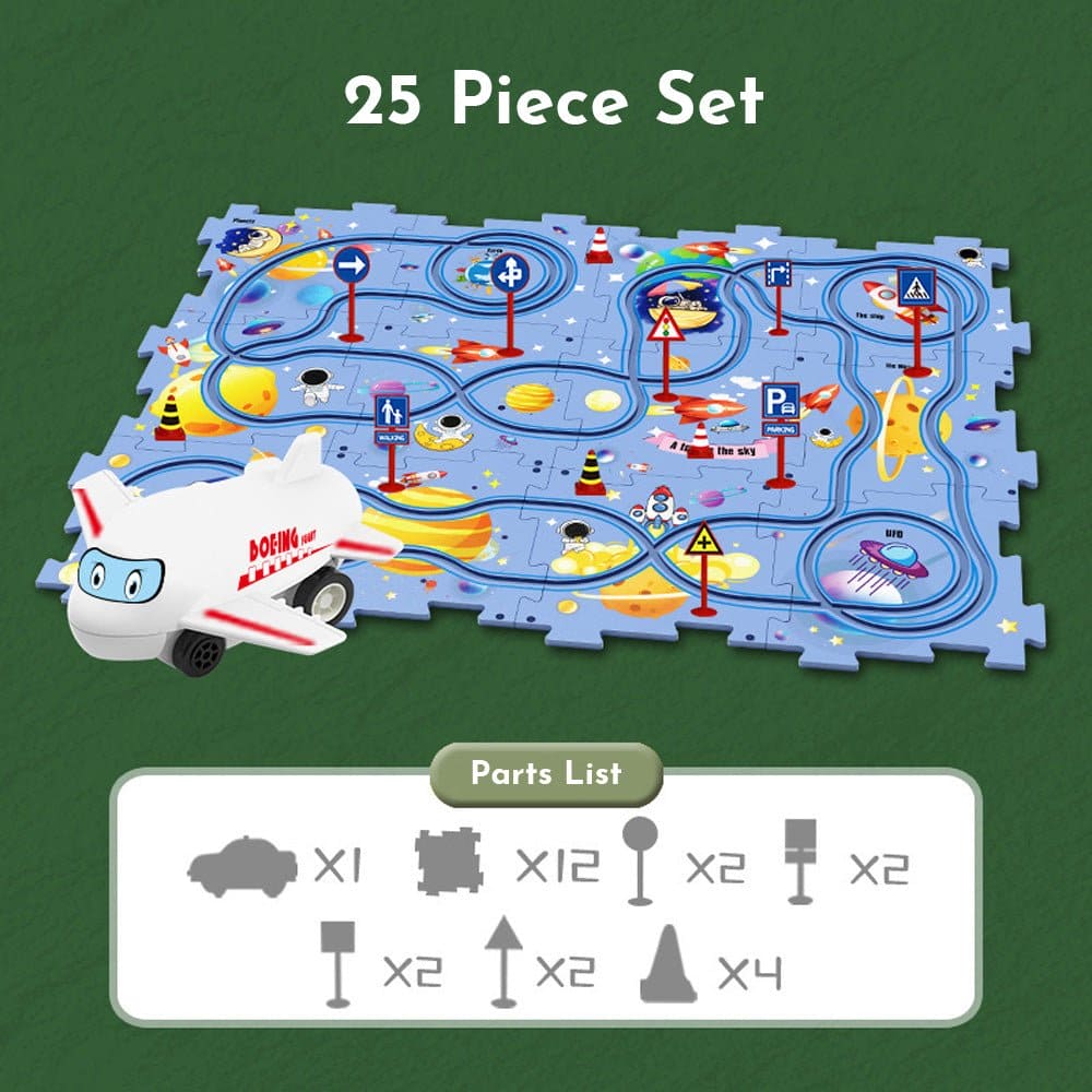 RaceReady™ Children's Puzzle Track Set